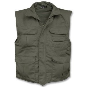 Ranger Weste gefüttert oliv
