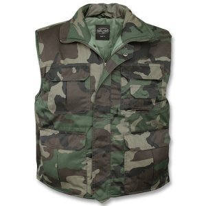 Ranger Weste gefüttert woodland