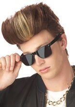 Rapper Perücke braun