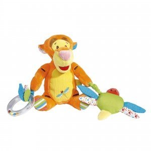 Rassel mit Spielfreund "Tigger"