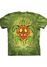 Rasta Peace Turtle The Mountain T-Shirt