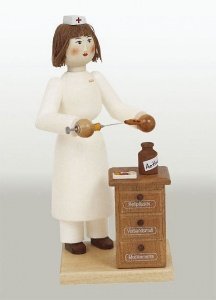 Räuchermann - Krankenschwester