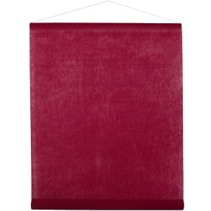 Raumdeko Banner Vlies, bordeaux, 12 m