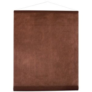 Raumdeko Banner Vlies, braun, 12 m