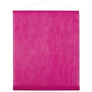 Raumdeko Banner Vlies, fuchsia, 12 m