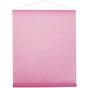 Raumdeko Banner Vlies, rosa, 12 m