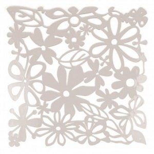 Raumteiler Alice solid weiß