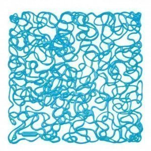 Raumteiler Fusion transparent karibikbla