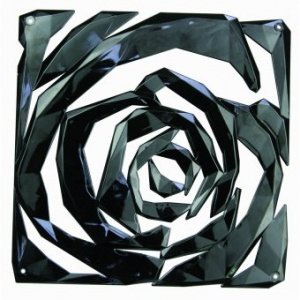 Raumteiler Romance solid schwarz