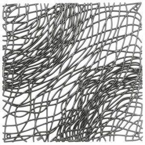 Raumteiler Silk transparent anthrazit