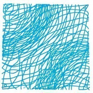 Raumteiler Silk transparent karibikblau