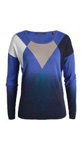 Rauten Baumwoll Sweater