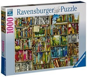 Ravensburger 19137 - Colin Thompson: Magisches Bücherregal - 1000 Teile Puzzle