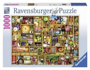 Ravensburger - Colin Thompson: Kurioses Küchenregal - 1000 Teile Puzzle