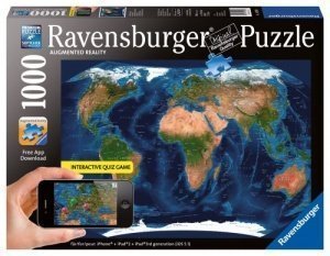 Ravensburger Satelittenweltkarte 1000