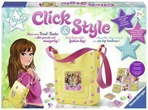 Click & Style Schultertasche Pferde
