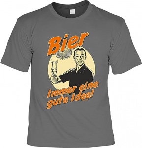 RAHMENLOS Original T-Shirt für den Bier-