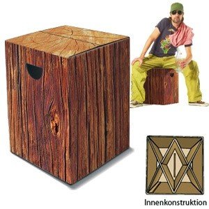 REMEMBER Papp-Hocker ´Naturbursche´