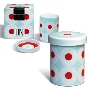 REMEMBER Universal Porzellan-Dose ´Red D