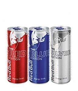 Red Bull Edition Set Red, Blue, Silver (