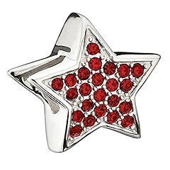 Red Star Bead