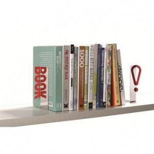 Reflektierende  Buchstütze von Monkey Bu