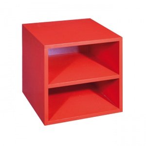 Regalmodul 4 Trendy, rot , mit 2 Fächern