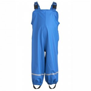 Regen-Latzhose blau