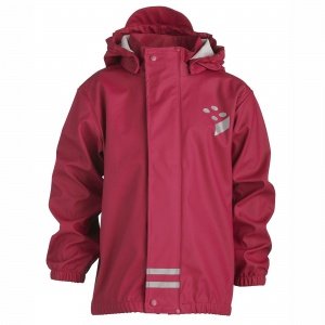 Regenjacke rot