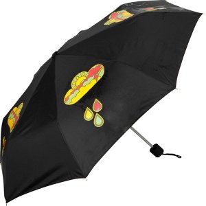 Regenschirm mit Farbwechsel-Grafik (Schw