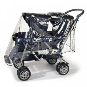 Regenschutz für Geschwisterwagen