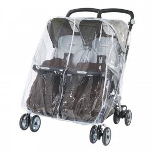 Regenschutz für Zwillingssportwagen