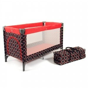 Reisebett "LUXUS Orbit red"