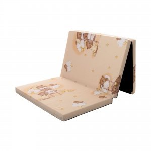 Reisematratze Bärchen beige