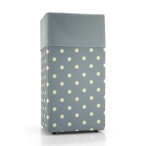 Reisenthel LAUNDRYBOX grau-grey dots