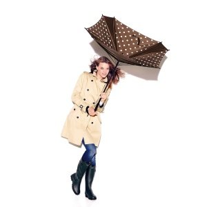 Reisenthel Regenschirm mocha dots