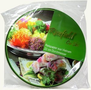 Reispapier rund 22cm, 300g