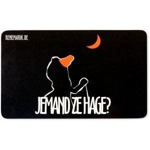 Rene Marik Frühstücksbrettchen Maulwurf