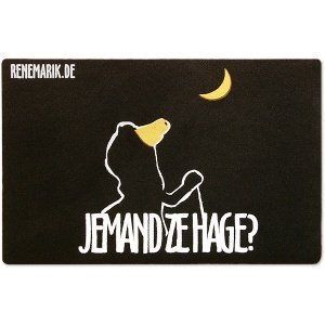 Rene Marik Fussmatte Maulwurf