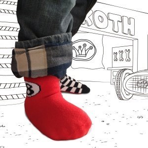 Rennfahrer Söckchen