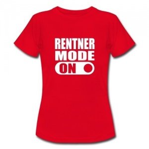 Rentner Mode On T-Shirt