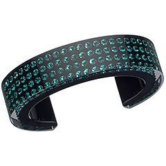 Resin Emerald Armreif