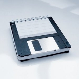 Retro Disketten Notizbuch