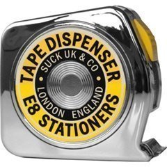 Retro Klebebandspender Bandmaß