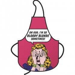Retro Küchenschürze - Bloody Blond