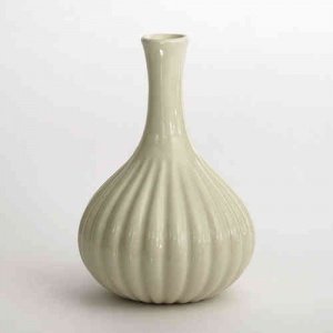 Retro-Vase, creme klein, Falby