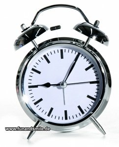 Retrowecker Klassik mit Licht