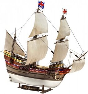 Revell 05486 - Modellbausatz - Pilgrim Ship Mayflower, Maßstab 1:83
