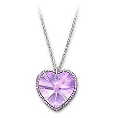 Reverie Violet Heart Anhänger