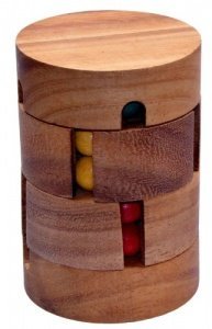 Revolve Dreh-Puzzle Geduldspiel aus Holz